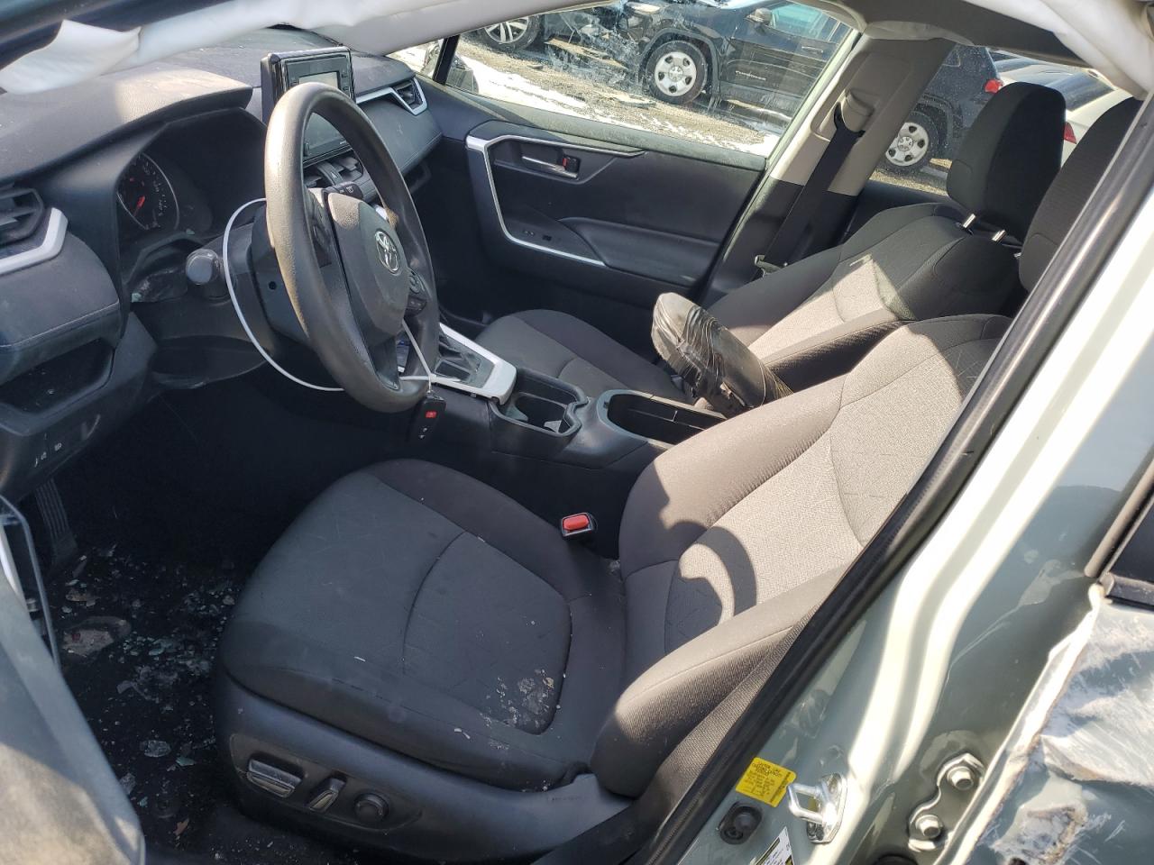 2021 Toyota RAV 4 VIN 2T3P1RFV7MW199620 Copart auction photo, all over damage thumbnail 7