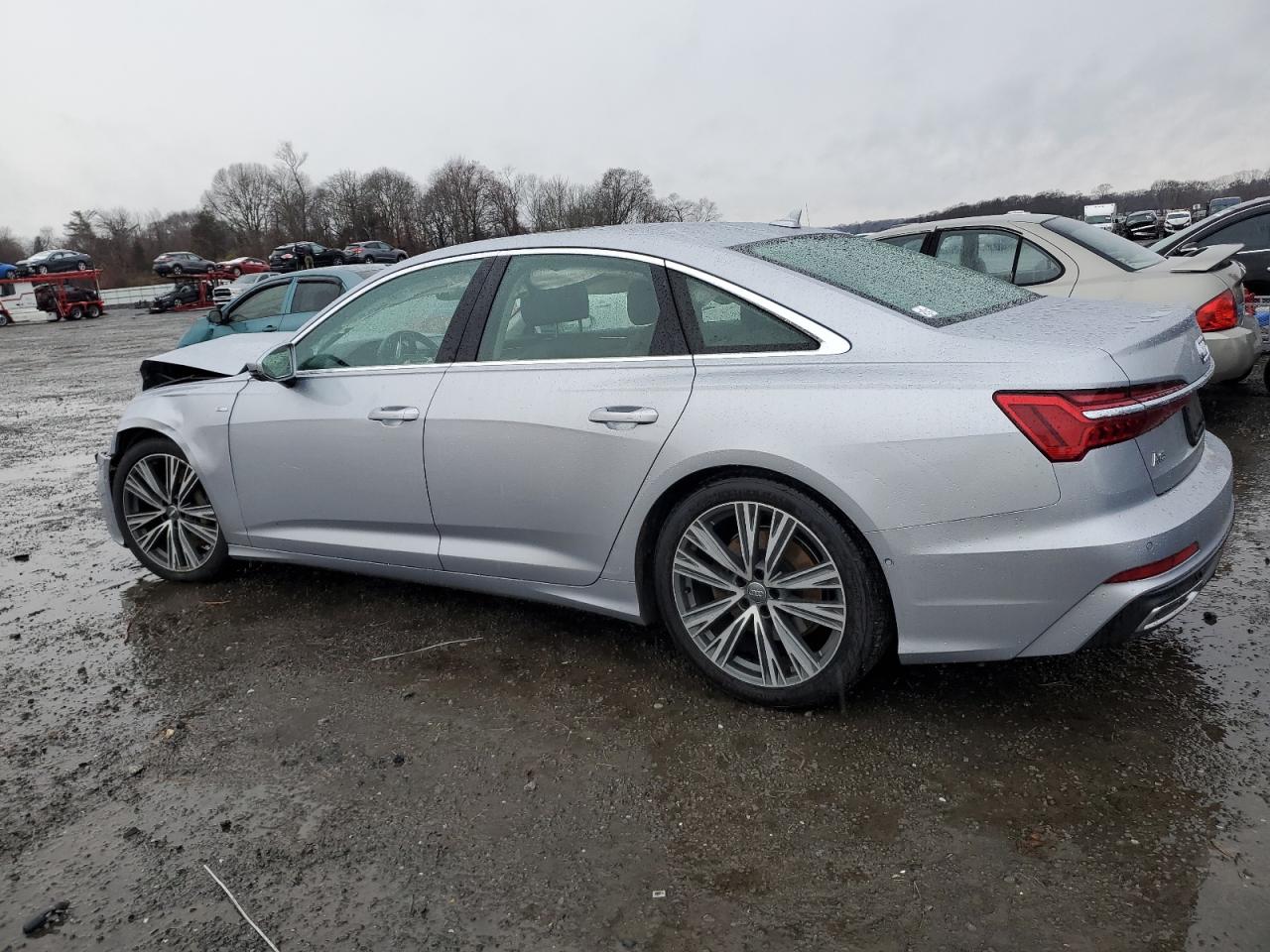 2019 Audi A6 VIN WAUL2AF28KN077921 Copart auction photo, front end damage thumbnail 2