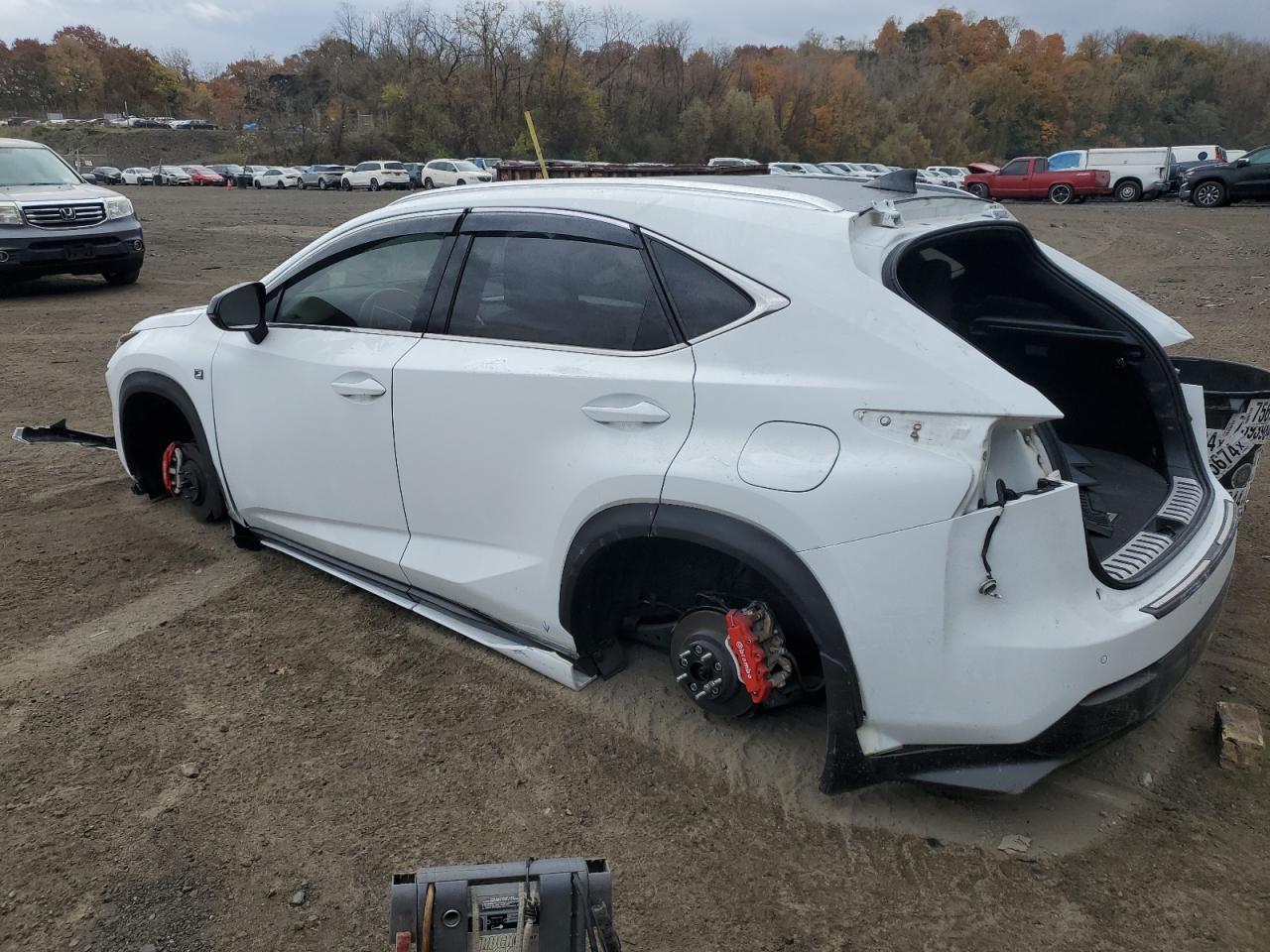 2018 Lexus NX VIN JTJBARBZ6J2165415 Copart auction photo, unknown / minor dent/scratches damage thumbnail 2