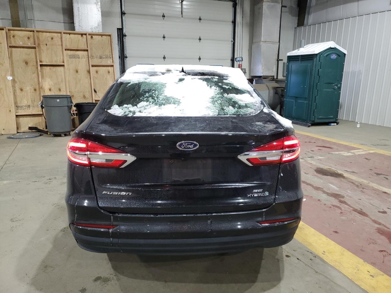 2019 Ford Fusion VIN 3FA6P0LU1KR285420 Copart auction photo, front end / minor dent/scratches damage thumbnail 6
