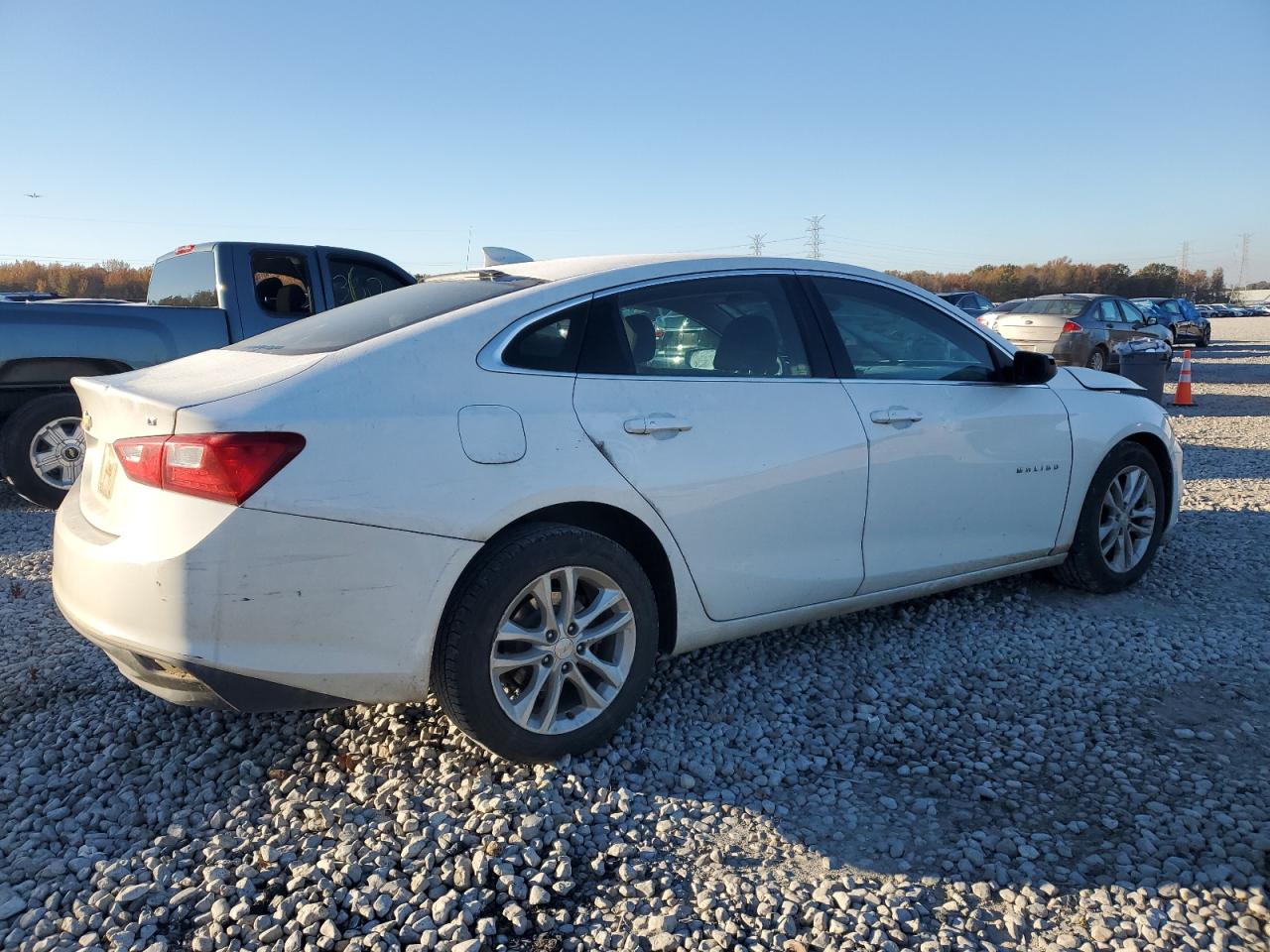 2017 Chevrolet Malibu VIN 1G1ZE5ST0HF293865 Copart auction photo, front end damage thumbnail 3