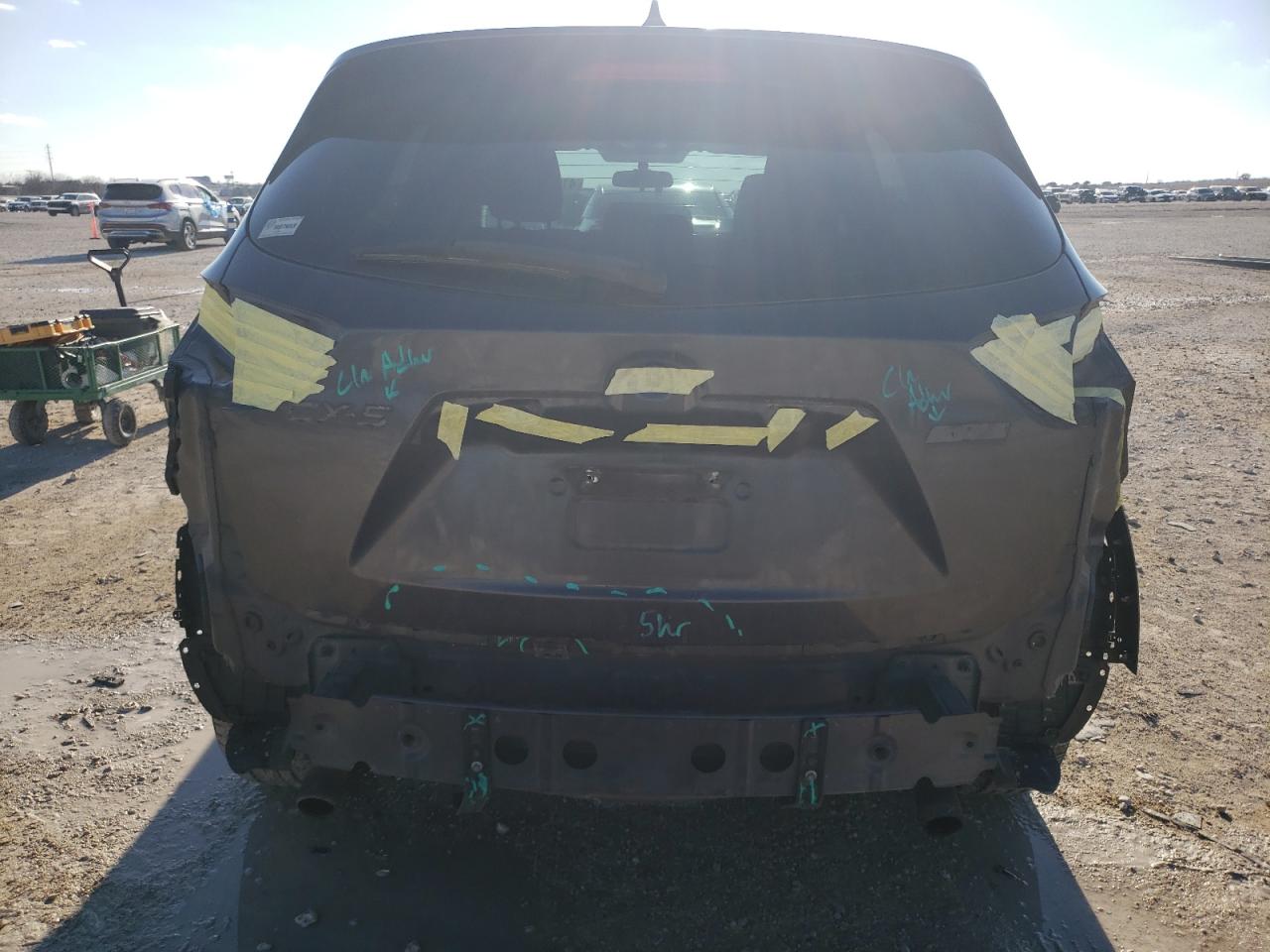 2016 Mazda CX-5 VIN JM3KE2BE9G0650543 Copart auction photo, rear end damage thumbnail 6