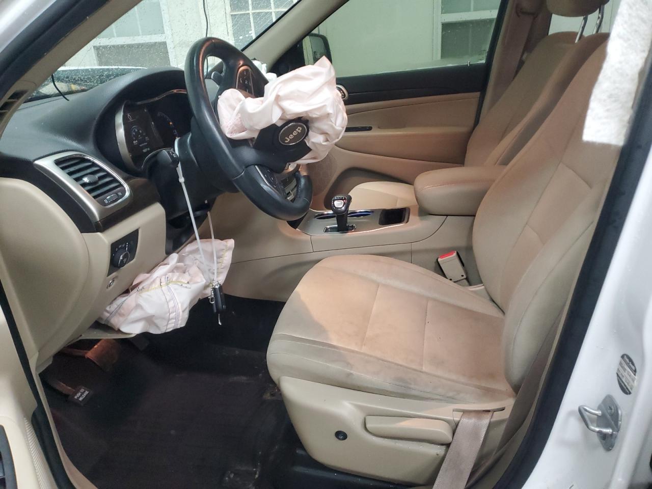 2014 Jeep Grand Cherokee VIN 1C4RJFAG3EC421896 Copart auction photo, front end damage thumbnail 7