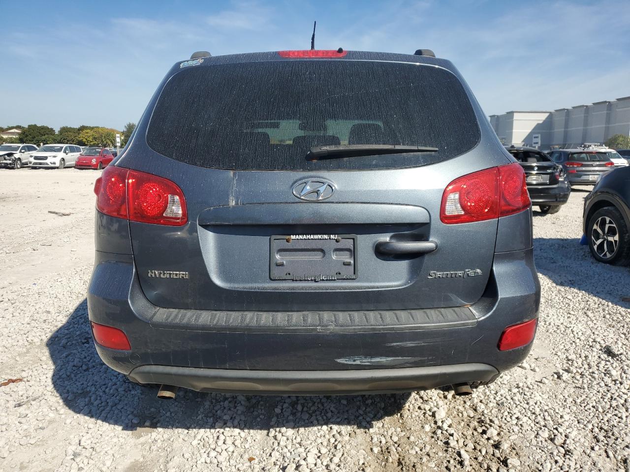 2009 Hyundai Santa Fe VIN 5NMSG13DX9H245569 Copart auction photo, mechanical damage thumbnail 6