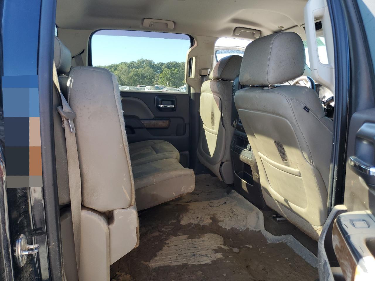 2015 GMC Sierra VIN 3GTU2VECXFG487465 Copart auction photo, water/flood / rear end damage thumbnail 10