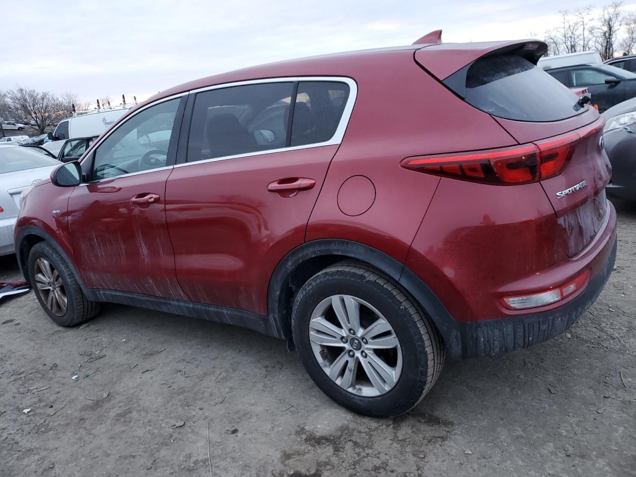2017 KIA Sportage VIN KNDPMCAC9H7086389 Copart auction photo, mechanical damage thumbnail 2