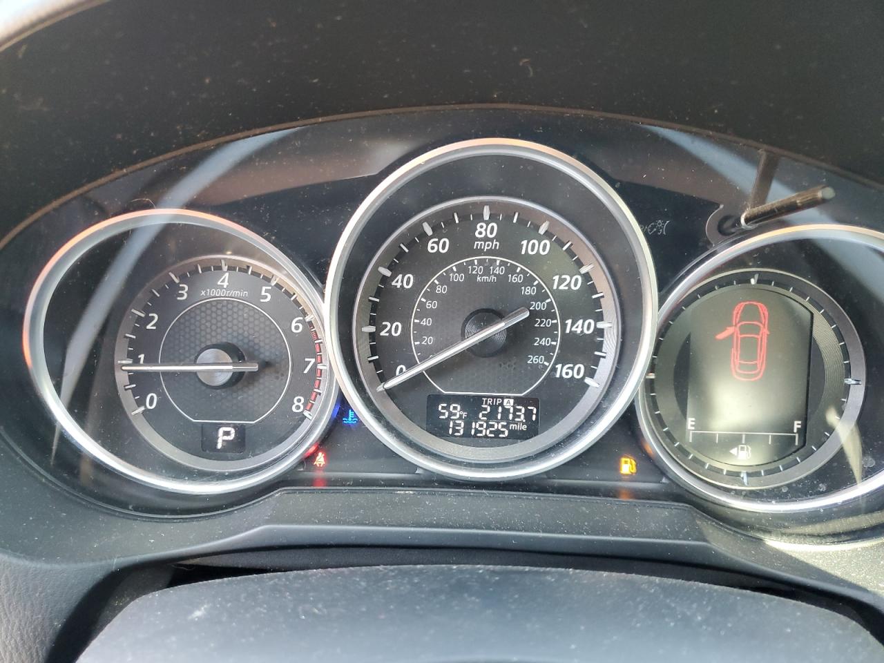 2014 Mazda 6 VIN JM1GJ1W52E1110974 Copart auction photo, side damage thumbnail 9