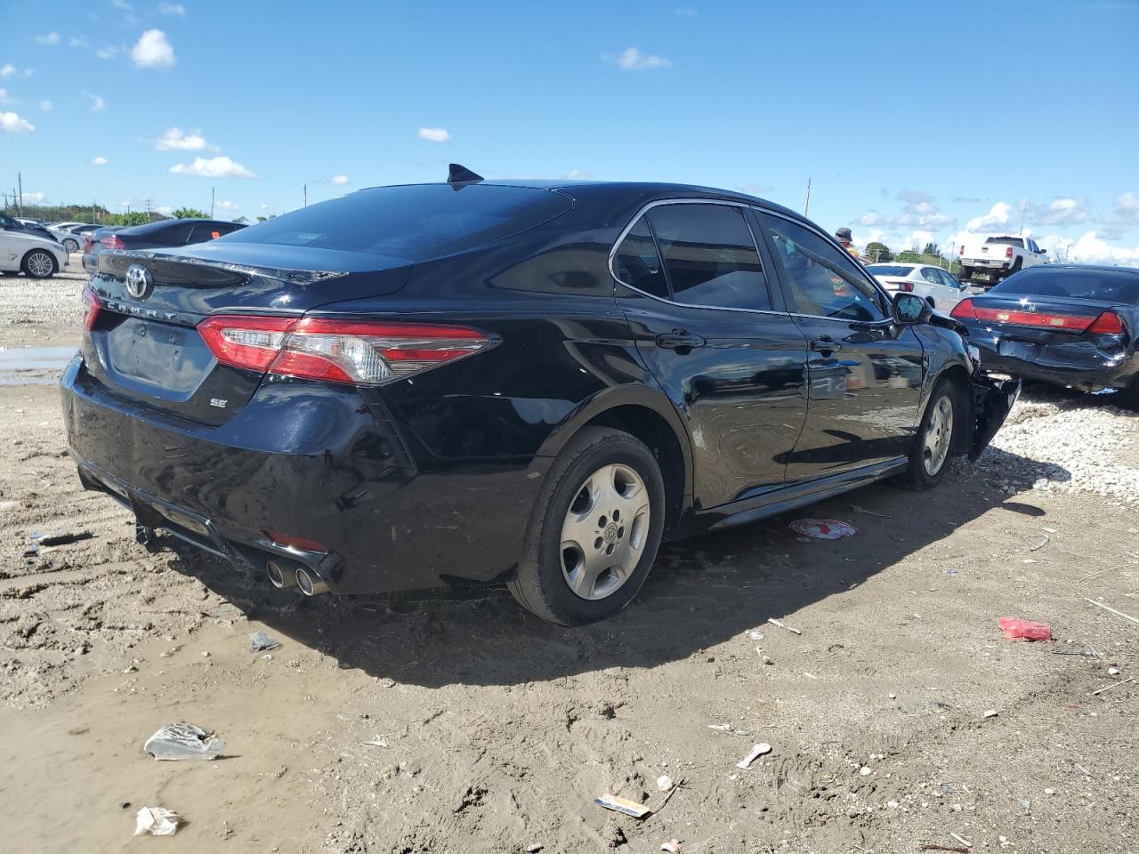 2019 Toyota Camry VIN 4T1B11HK8KU166825 Copart auction photo, front end damage thumbnail 3