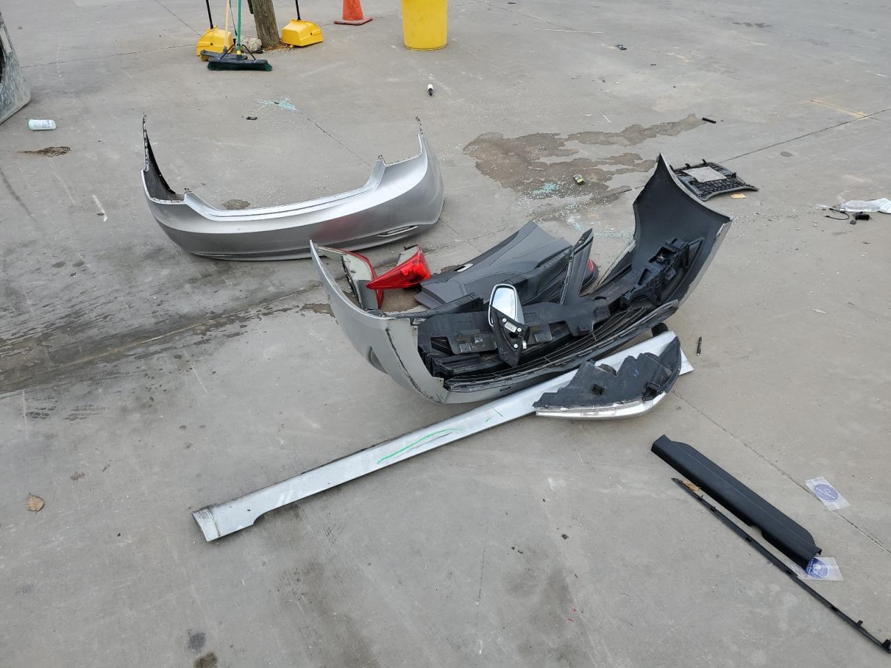 2013 Hyundai Sonata VIN 5NPEB4AC6DH755761 Copart auction photo, all over damage thumbnail 12