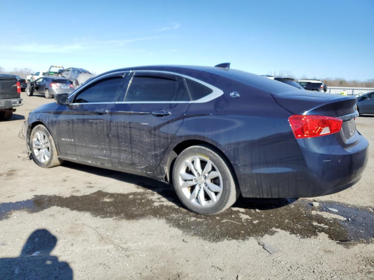 2017 Chevrolet Impala VIN 2G1105SAXH9183487 Copart auction photo, front end / side damage thumbnail 2