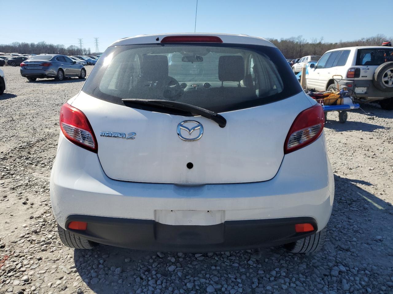 2012 Mazda 2 VIN JM1DE1KZ0C0144575 Copart auction photo, normal wear damage thumbnail 6