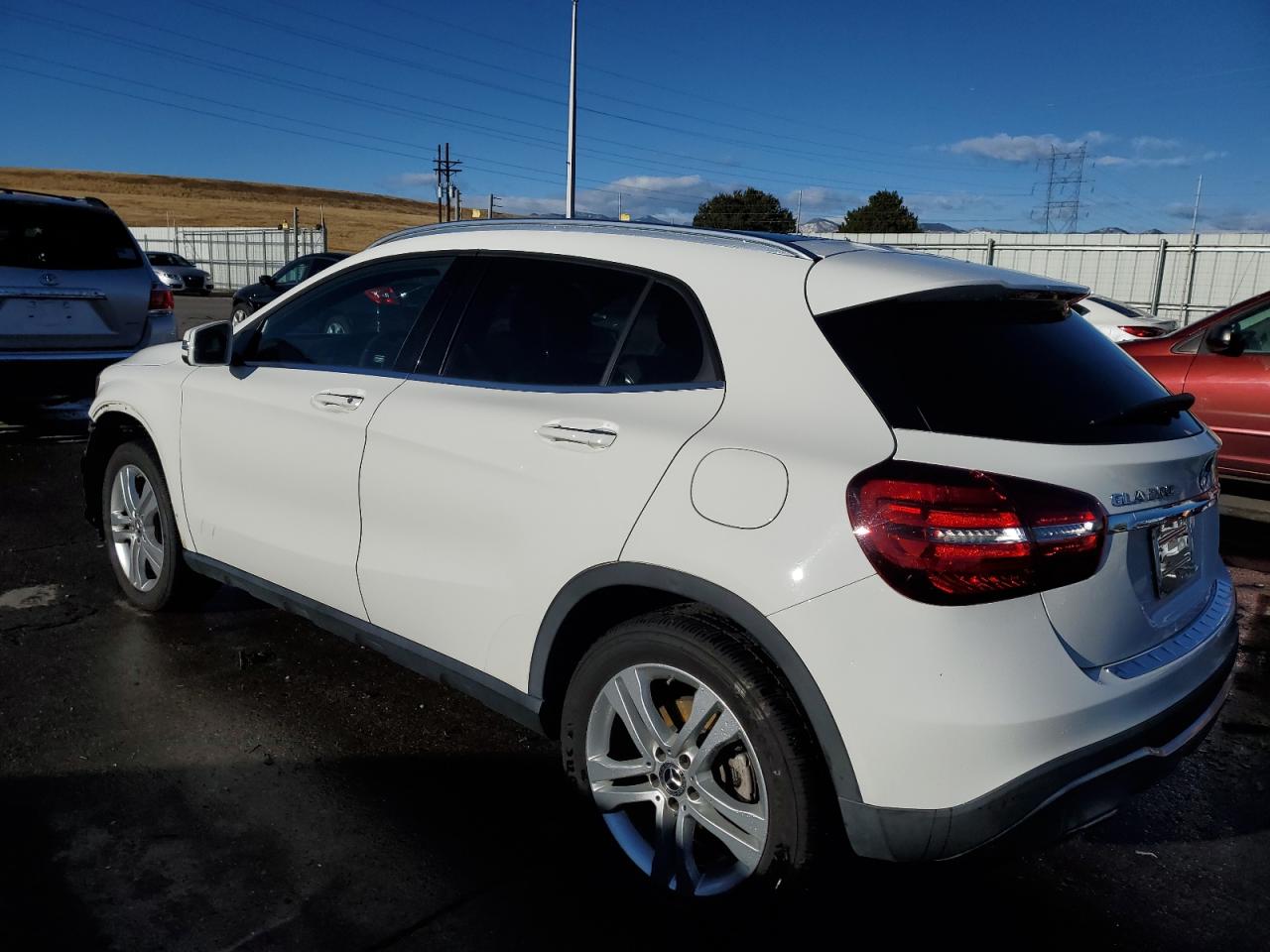 2020 Mercedes-Benz GLA-klasse VIN WDCTG4GB0LU022174 Copart auction photo, front end / undercarriage damage thumbnail 2