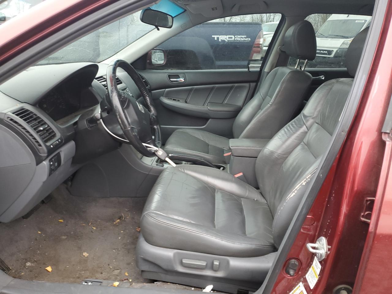 2007 Honda Accord VIN JHMCN36477C001213 Copart auction photo, rear end damage thumbnail 7