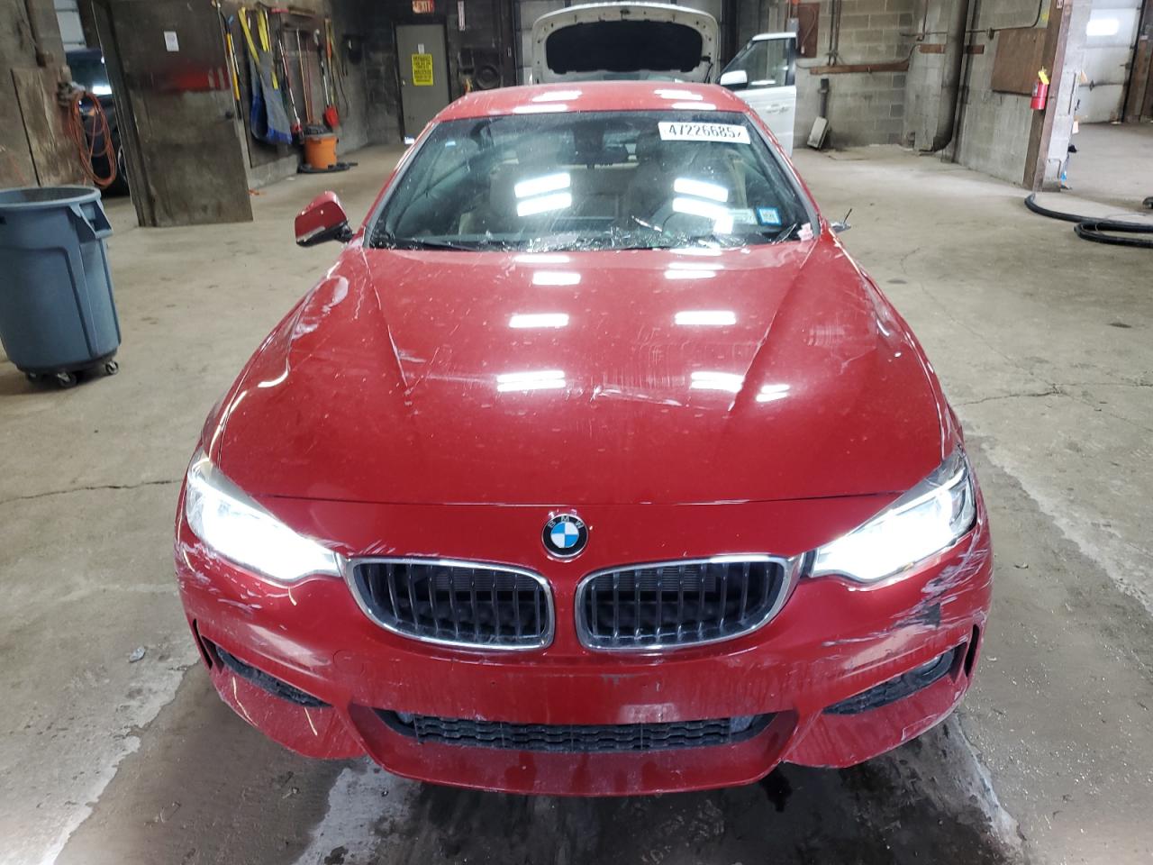 2017 BMW 4er VIN WBA4U7C50H5D43282 Copart auction photo, all over damage thumbnail 5