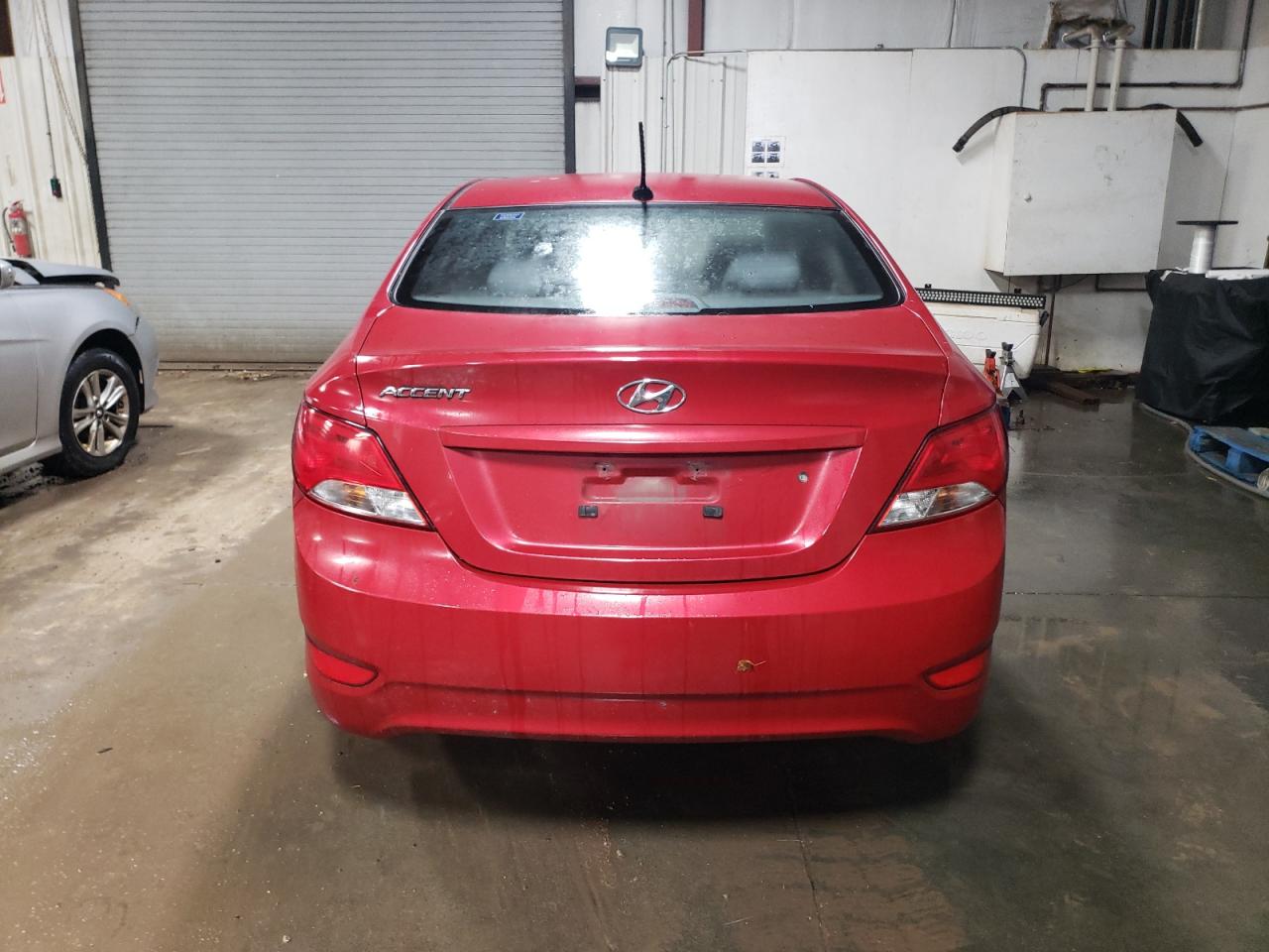 2015 Hyundai Accent VIN KMHCT4AE3FU880789 Copart auction photo, front end damage thumbnail 6