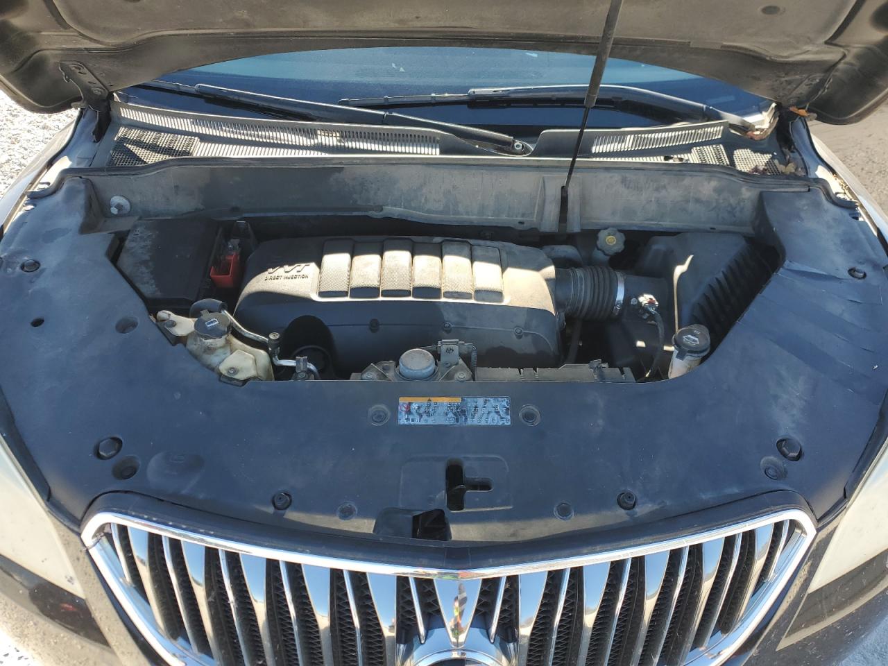 2014 Buick Enclave VIN 5GAKRBKD2EJ252815 Copart auction photo, front end / side damage thumbnail 12