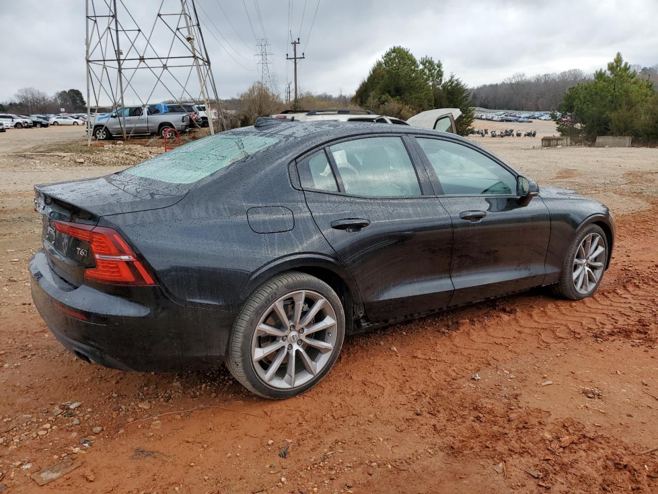 2019 Volvo S60 VIN 7JRA22TK5KG001244 Copart auction photo, side damage thumbnail 3