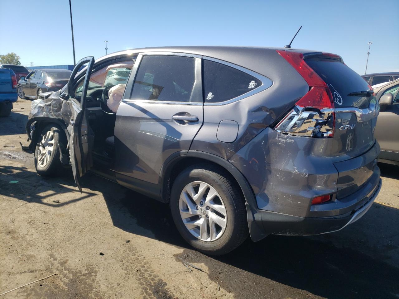2016 Honda CR-V VIN 2HKRM4H52GH643188 Copart auction photo, all over damage thumbnail 2