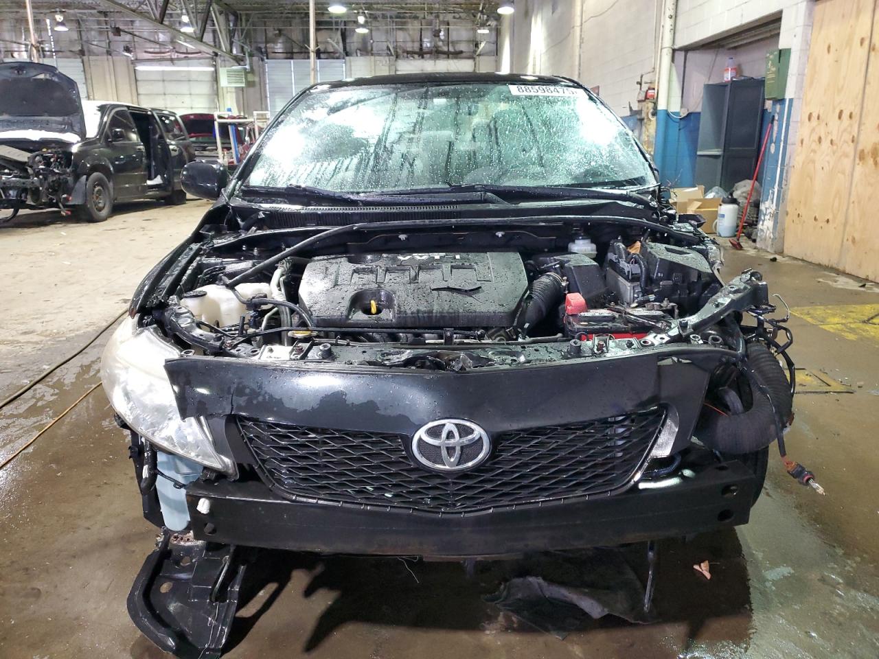 2009 Toyota Corolla VIN JTDBL40E29J032720 Copart auction photo, front end / side damage thumbnail 5