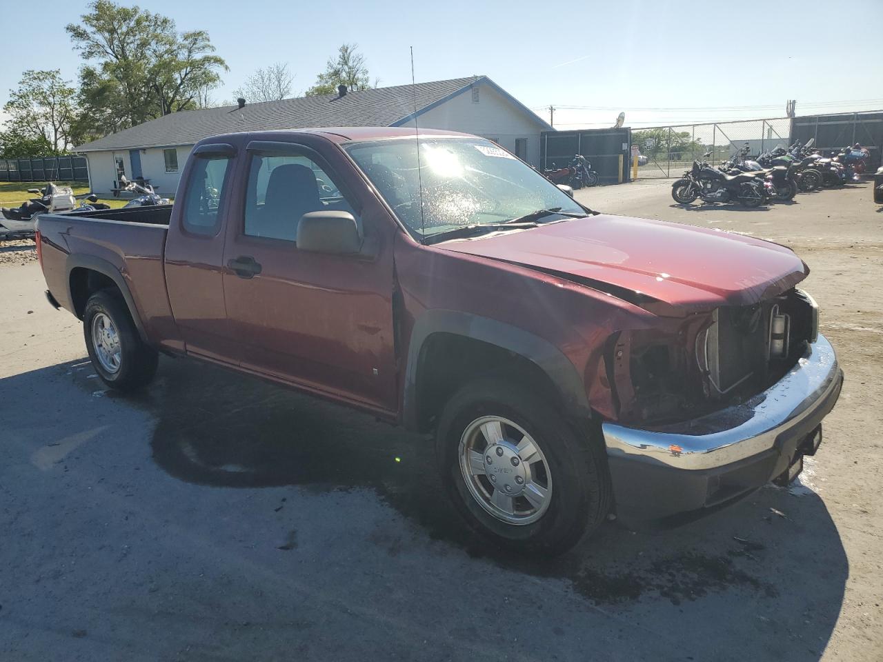 2007 GMC Canyon VIN 1GTCS199478216394 Copart auction photo, front end damage thumbnail 4
