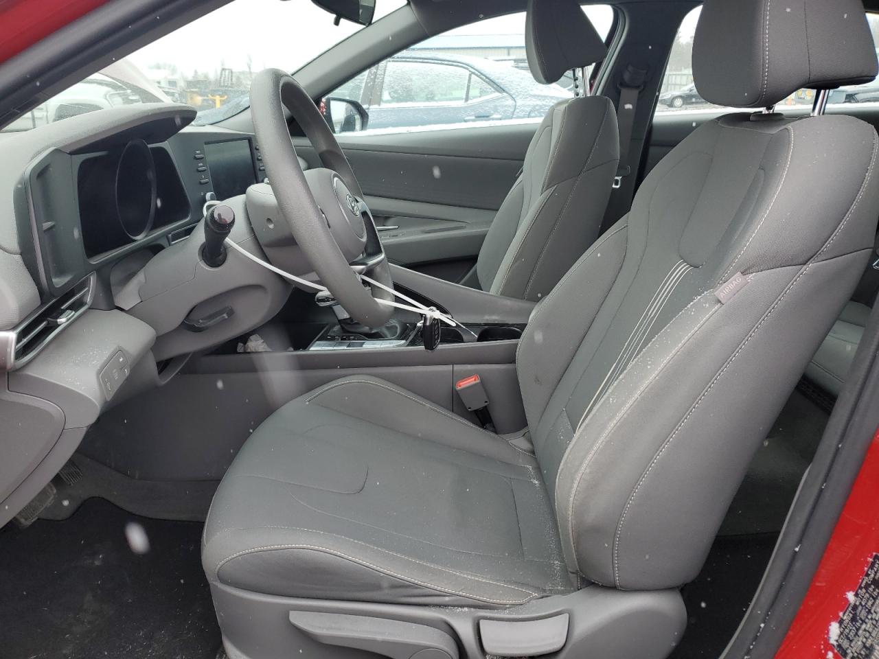 2022 Hyundai Elantra VIN KMHLM4AJXNU017156 Copart auction photo, undercarriage damage thumbnail 7