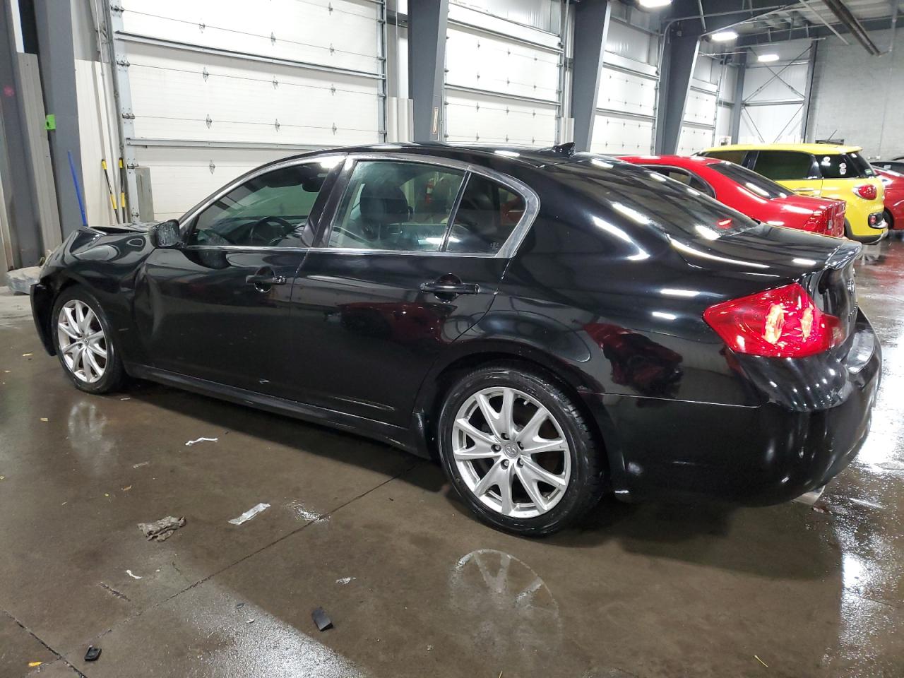 2009 Infiniti G VIN JNKCV61F79M355577 Copart auction photo, front end / side damage thumbnail 2