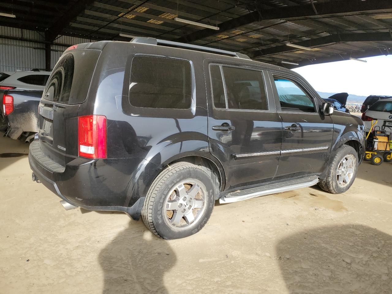 2011 Honda Pilot VIN 5FNYF3H91BB022809 Copart auction photo, front end damage thumbnail 3