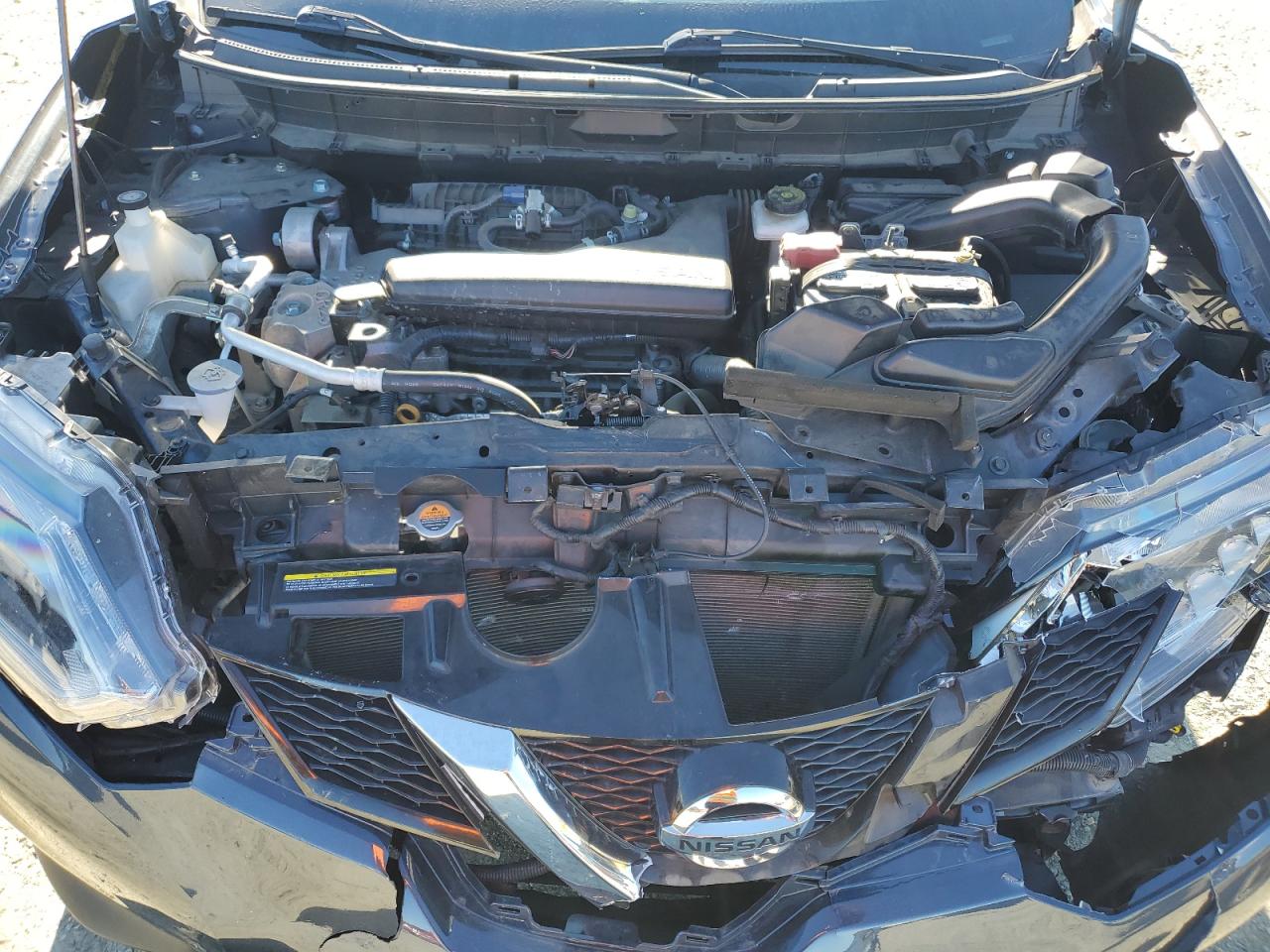 2016 Nissan Rogue VIN JN8AT2MT6GW019384 Copart auction photo, front end damage thumbnail 12
