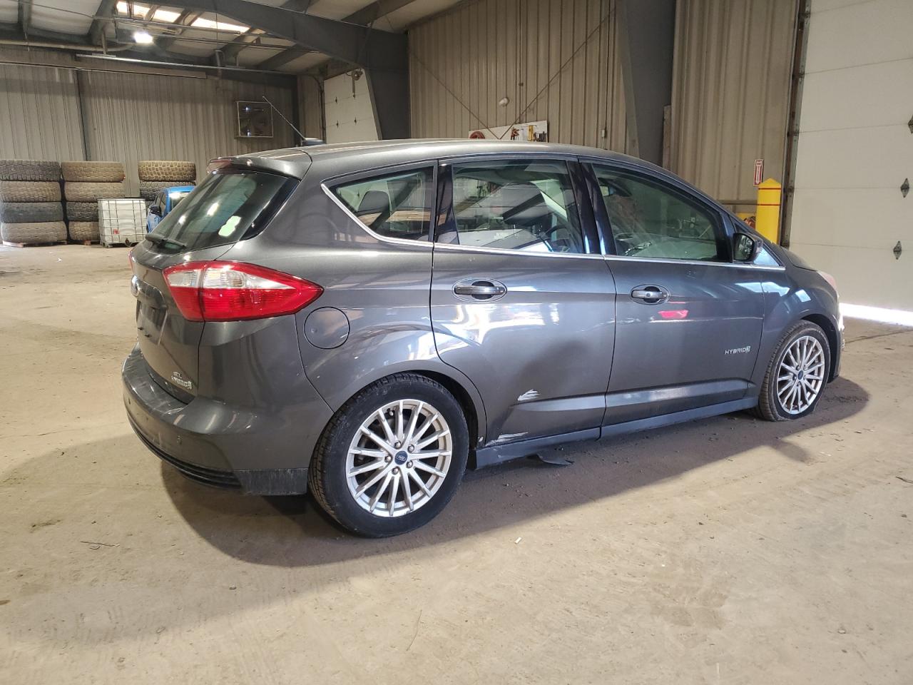 2015 Ford C-MAX VIN 1FADP5BU8FL116537 Copart auction photo, front end / rear end damage thumbnail 3