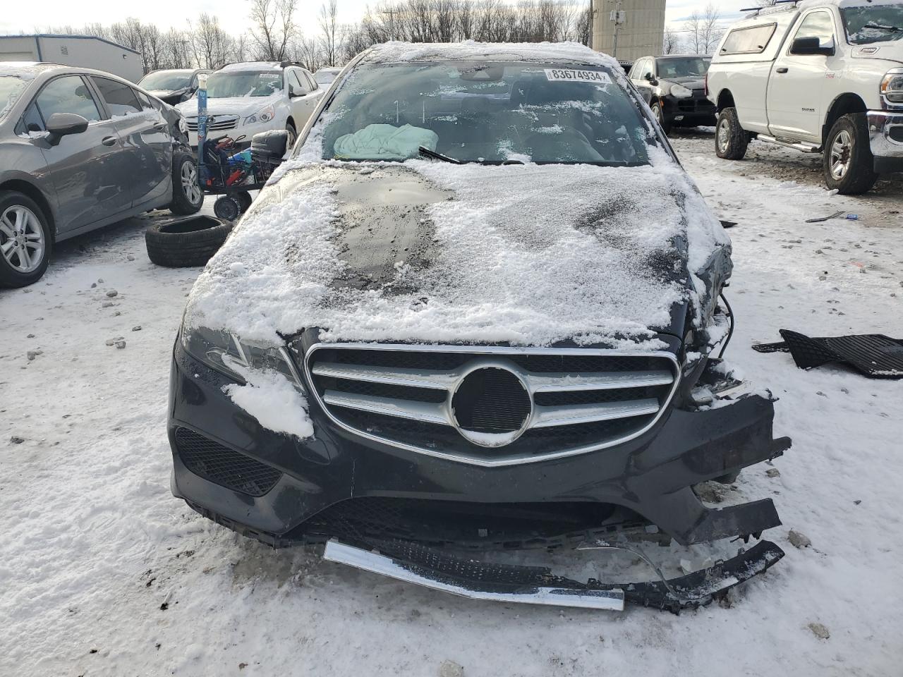 2016 Mercedes-Benz E-klasse VIN WDDHF8JB9GB183516 Copart auction photo, all over damage thumbnail 5