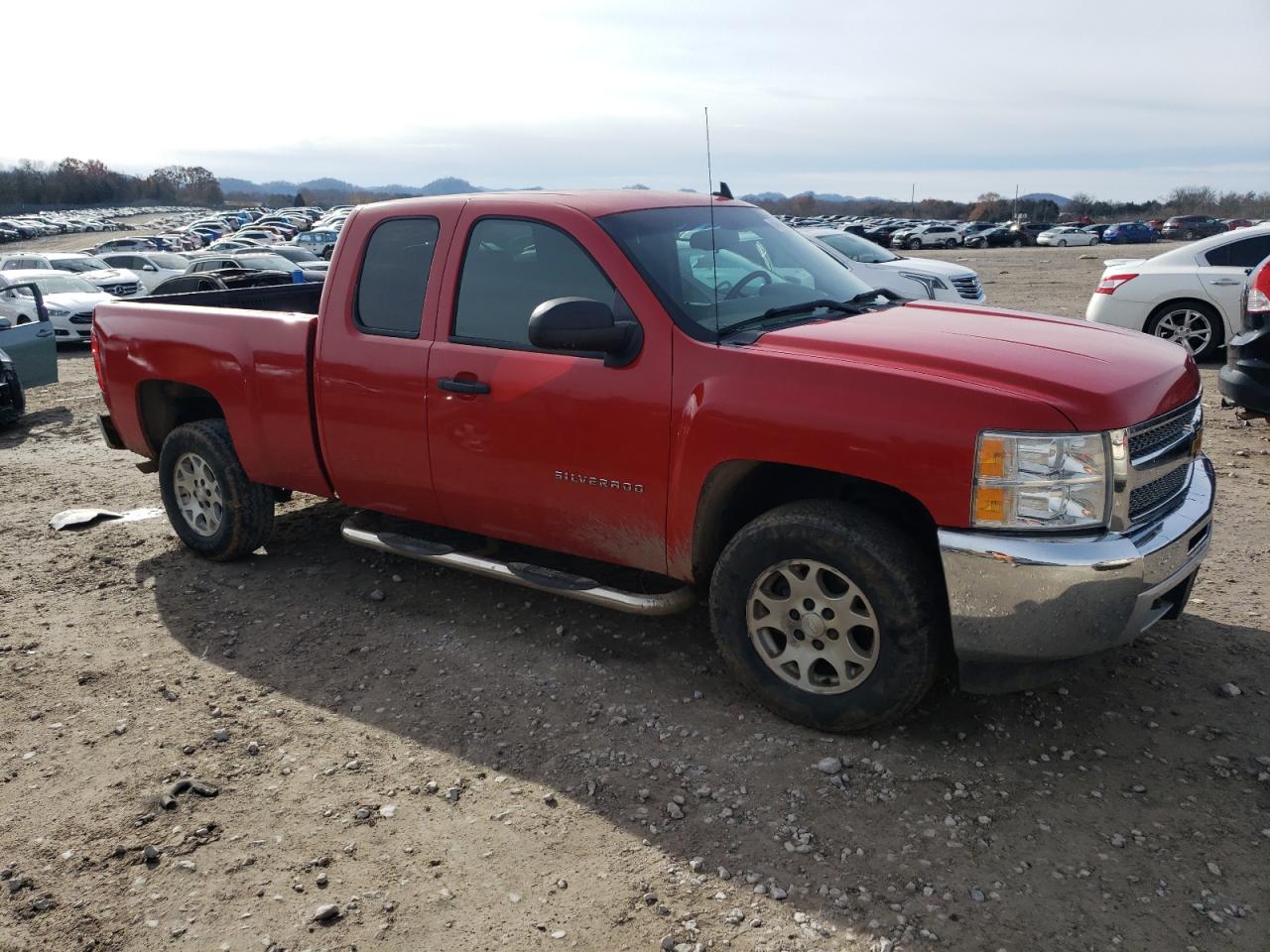 2012 Chevrolet Silverado VIN 1GCRKREAXCZ131265 Copart auction photo, rear end damage thumbnail 4