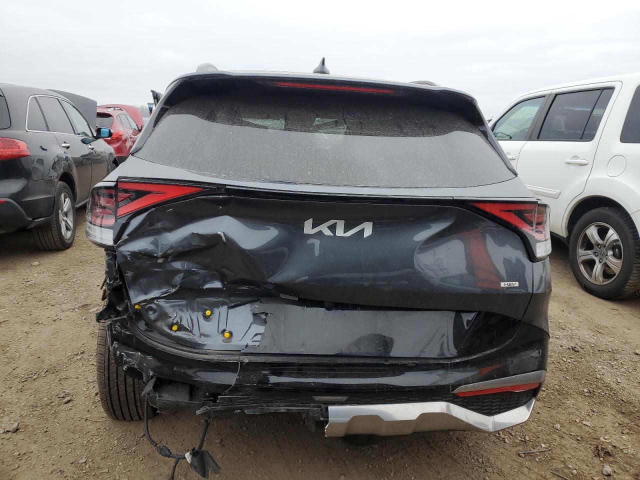 2023 KIA Sportage VIN KNDPXCAG3P7044051 Copart auction photo, all over damage thumbnail 6