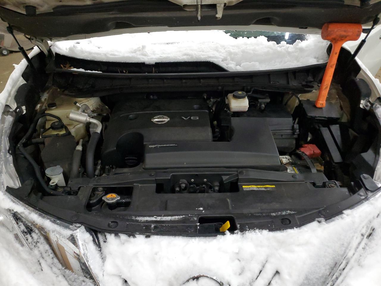 2018 Nissan Murano VIN 5N1AZ2MH7JN122425 Copart auction photo, front end / side damage thumbnail 13