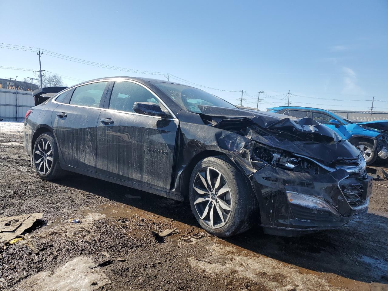 2023 Chevrolet Malibu VIN 1G1ZG5ST3PF121239 Copart auction photo, front end damage thumbnail 4