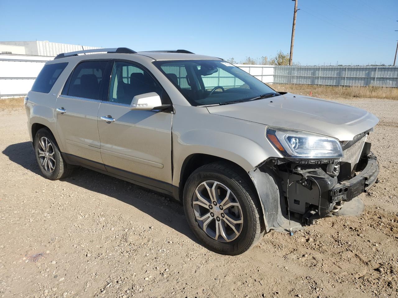 2016 GMC Acadia VIN 1GKKVRKD3GJ141913 Copart auction photo, front end / side damage thumbnail 4