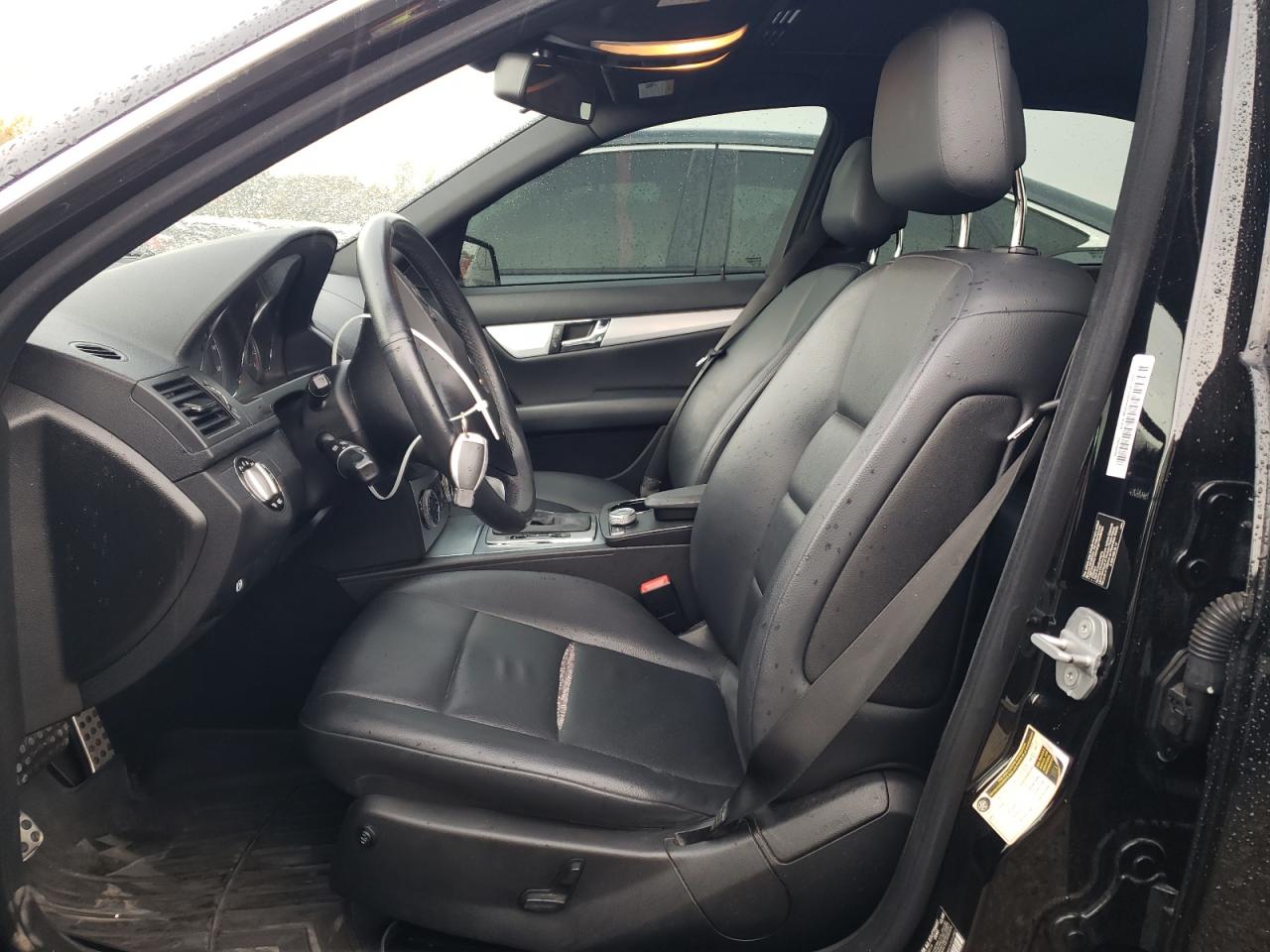 2010 Mercedes-Benz C-klasse VIN WDDGF5EB7AR108526 Copart auction photo, hail damage thumbnail 7