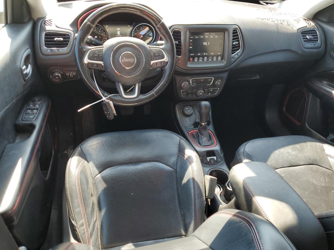 2019 Jeep Compass VIN 3C4NJDDB3KT790406 Copart auction photo, front end damage thumbnail 8