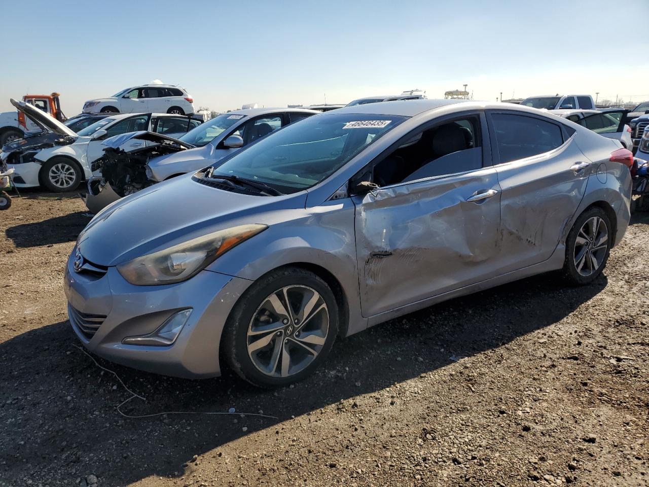 2016 Hyundai Elantra VIN 5NPDH4AE4GH675066
