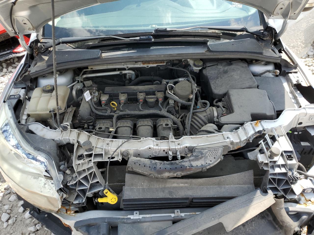 2014 Ford Focus VIN 1FADP3F23EL176947 Copart auction photo, front end damage thumbnail 11