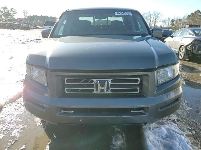 2008 Honda Ridgeline VIN 2HJYK16468H513611 Copart auction photo, side / front end damage thumbnail 11