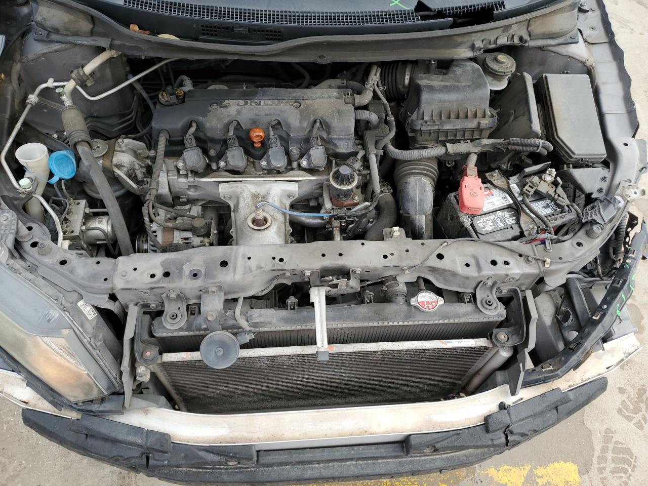 2014 Honda Civic VIN 19XFB2F53EE000964 Copart auction photo, front end / minor dent/scratches damage thumbnail 11
