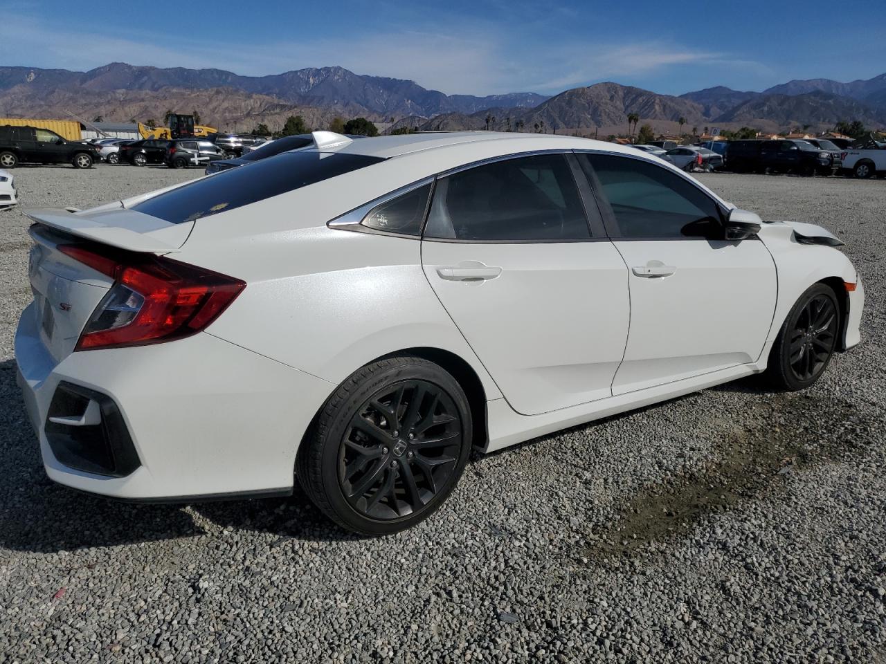 2020 Honda Civic VIN 2HGFC1E52LH702916 Copart auction photo, front end damage thumbnail 3