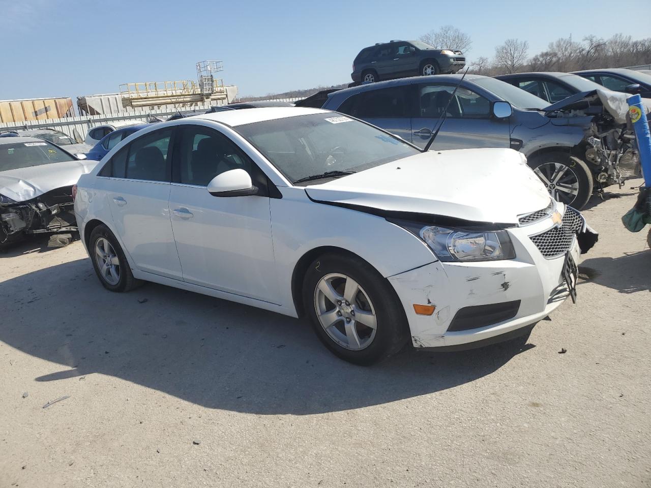 2014 Chevrolet Cruze VIN 1G1PC5SB0E7168715 Copart auction photo, front end damage thumbnail 4