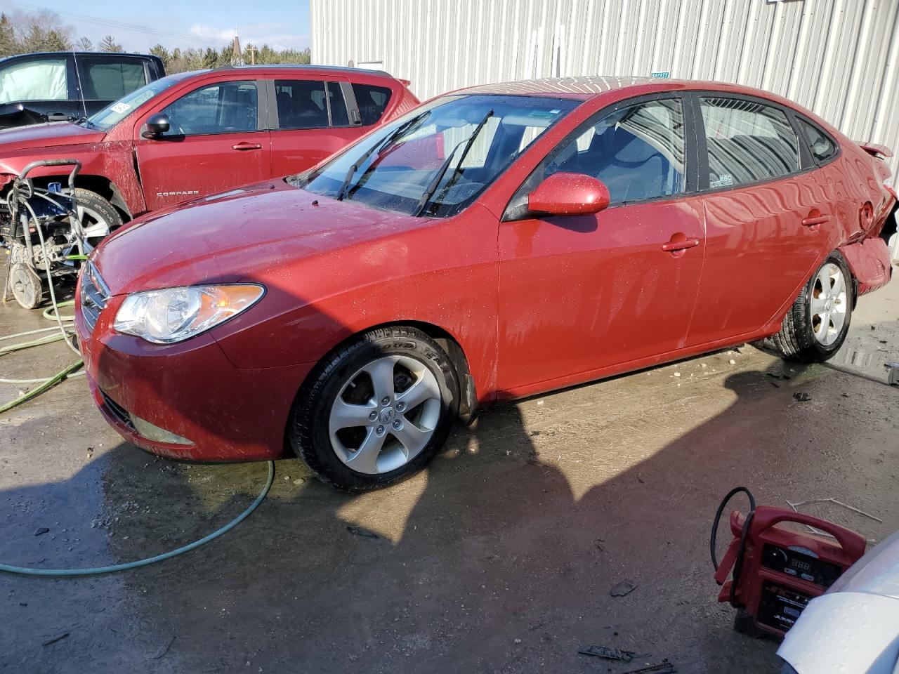 2008 Hyundai Elantra VIN KMHDU46D08U493296