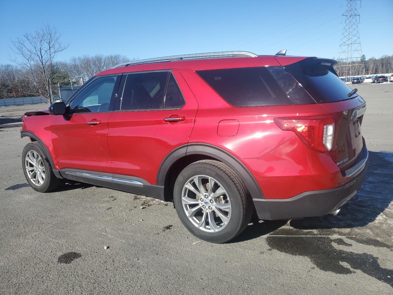 2023 Ford Explorer VIN 1FMSK7FH1PGB70096 Copart auction photo, front end damage thumbnail 2