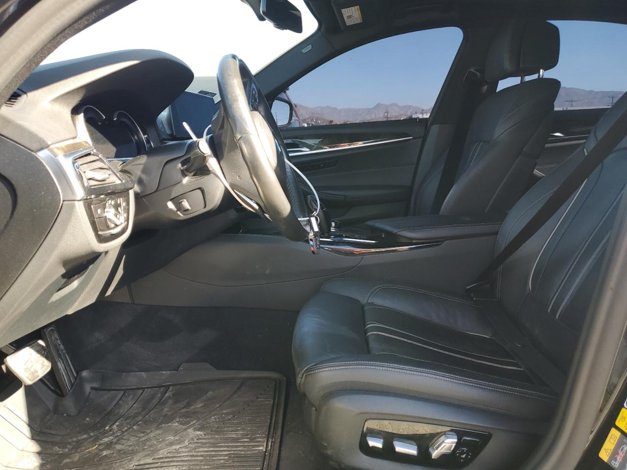2019 BMW 5er VIN WBAJA9C52KB393355 Copart auction photo, frame damage / front end damage thumbnail 7