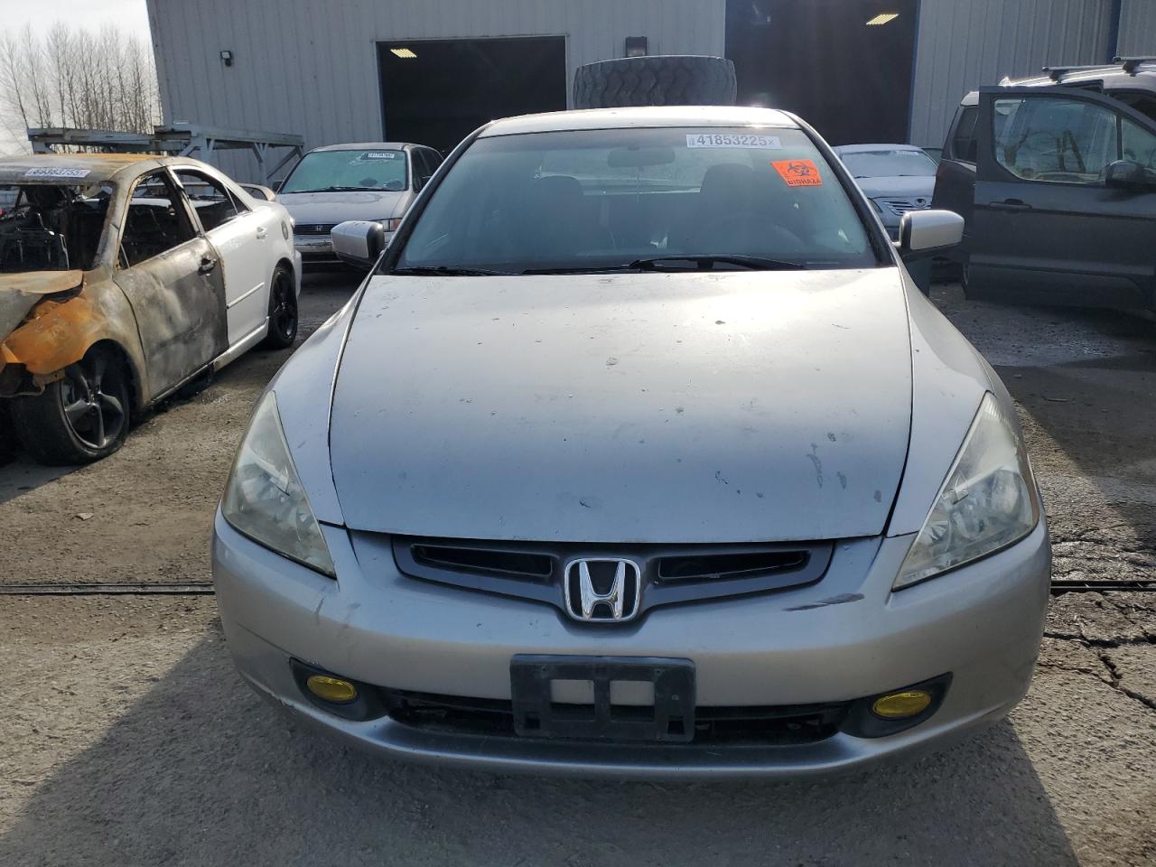 2007 Honda Accord VIN 1HGCM56357A123198 Copart auction photo, rear end / side damage thumbnail 5