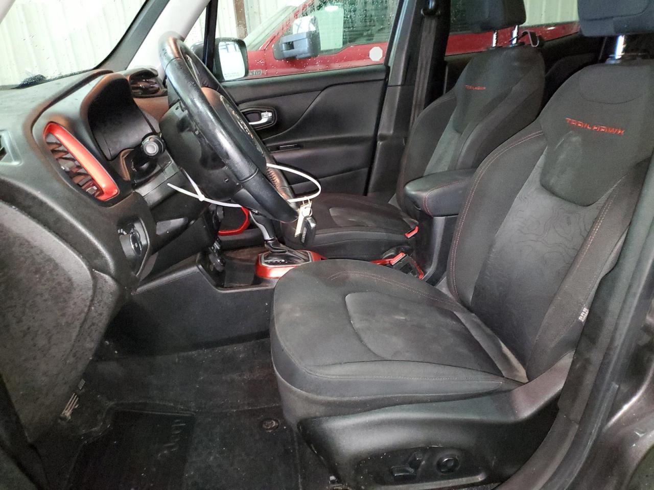 2018 Jeep Renegade VIN ZACCJBCB4JPH49396 Copart auction photo, front end damage thumbnail 7