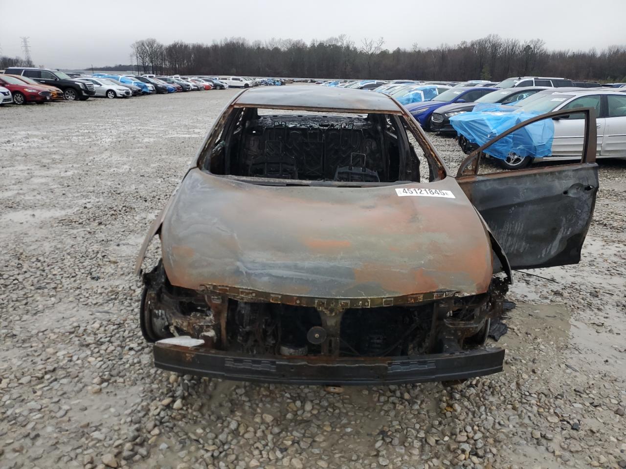 2011 Hyundai Sonata VIN 5NPEB4AC5BH208803 Copart auction photo, burn - engine damage thumbnail 5
