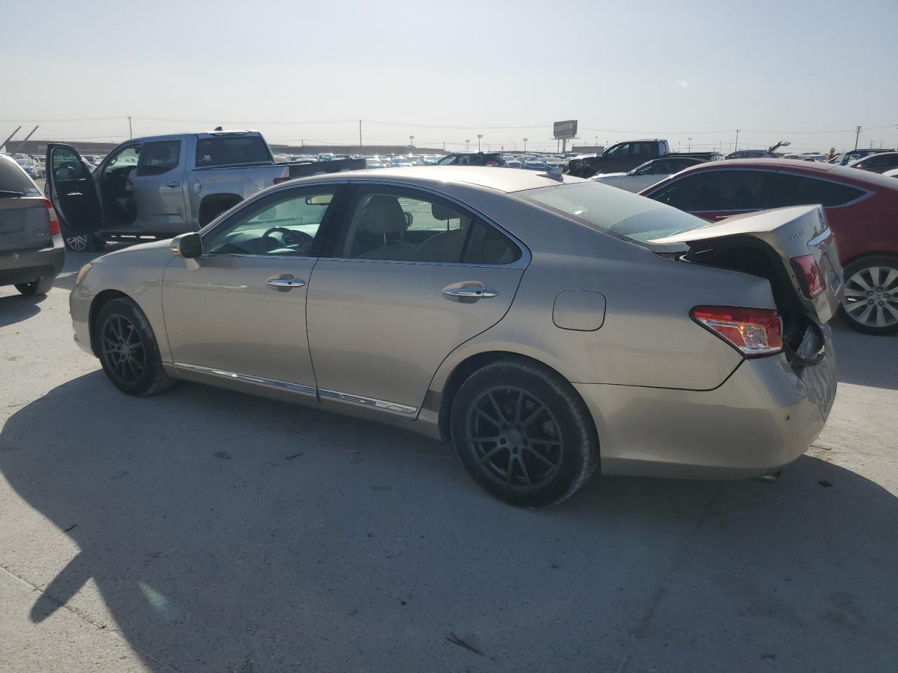 2011 Lexus ES VIN JTHBK1EG8B2447034 Copart auction photo, rear end damage thumbnail 2